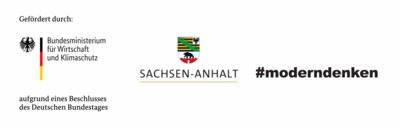 Bildwortmarke der Bundesregierung und des Landes Sachsen-Anhalt