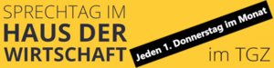 Sprechtag im Haus der Wirtschaft