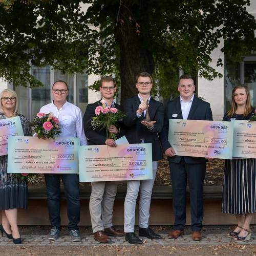 Reiner-Lemoine-Gründerpreis Anhalt-Bitterfeld 2022 © EWG (Urheber: Heiko Rebsch)